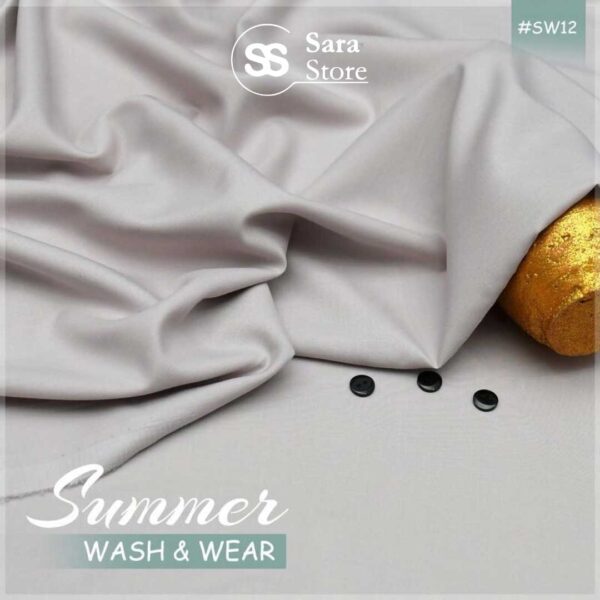 Gent's Unstitched Summer Wash & Wear Fabric in Light Pink – 2025 Collection
