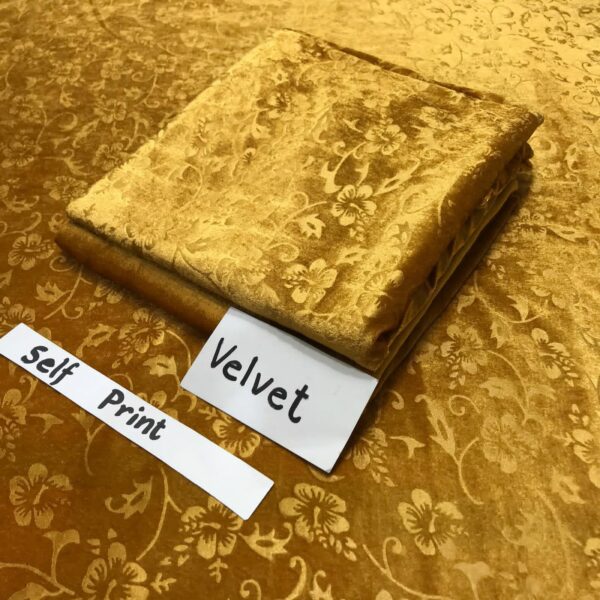 Self-Print Korean Velvet 2PC Suit in Old Gold shade – Elegant Winter Collection | velvet unstitched suit price in pakistan | printed velvet | printed velvet fabric pakistan | velvet unstitched fabric | velvet printed | self print fabric | velvet fabric price in pakistan | self print velvet fabric | printed velvet fabric | self print | velvet unstitched fabric pakistan | unstitched velvet fabric | black self print fabric | print velvet | velvet unstitched | self print cotton fabric | velvet cloth price in pakistan | print velvet fabric | self print black fabric | velvet printed fabric | j. velvet collection | j.velvet collection | self print silk fabric | self printed fabric | batik unstitched winter collection with price | bluefery velvet collection | velvet collection 2023 | what is self print fabric | korean velvet fabric price in pakistan | velvetz | print on velvet | printed velvet dress
