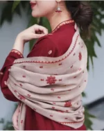 Aisling 3pcs Unstitched Embroidered Winter Dhanak Suit 2025