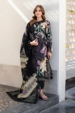Baroque Premium Lawn 3PC Suit with Embroidered Patches and Digital Printed Dupatta - 90/88 Collection