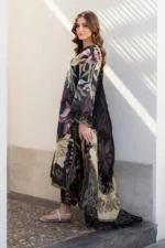 Baroque Premium Lawn 3PC Suit with Embroidered Patches and Digital Printed Dupatta - 90/88 Collection