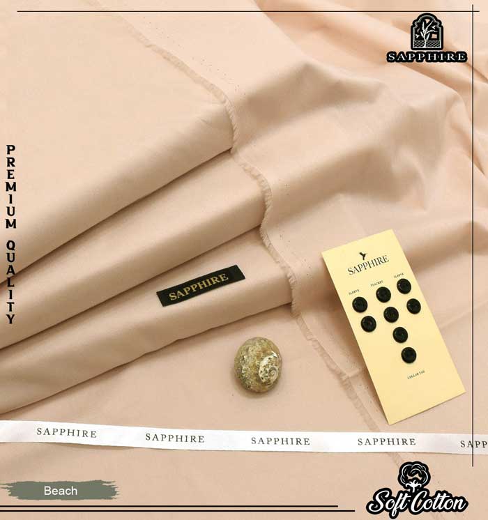SAPPHIRE-man-cotton-collection-9 SAPPHIRE Men Summer Cotton Suit 4.5M Premium Fabric Price in Pakistan