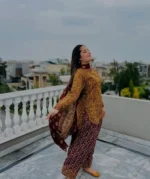 Bin Saeed 2025 Printed Lawn 3PC Suit Collection - Shirt, Voil Dupatta & Dyed Trouser