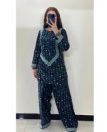 Bin Saeed 2025 Printed Lawn 3PC Suit Collection - Shirt, Voil Dupatta & Dyed Trouser