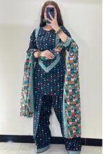Bin Saeed 2025 Printed Lawn 3PC Suit Collection - Shirt, Voil Dupatta & Dyed Trouser