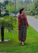 Bin Saeed 2025 Printed Lawn 3PC Suit Collection - Shirt, Voil Dupatta & Dyed Trouser