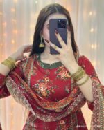 Bin Saeed 2025 Printed Lawn 3PC Suit Collection - Shirt, Voil Dupatta & Dyed Trouser