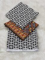 Bin Saeed 2025 Printed Lawn 3PC Suit Collection - Shirt, Voil Dupatta & Dyed Trouser