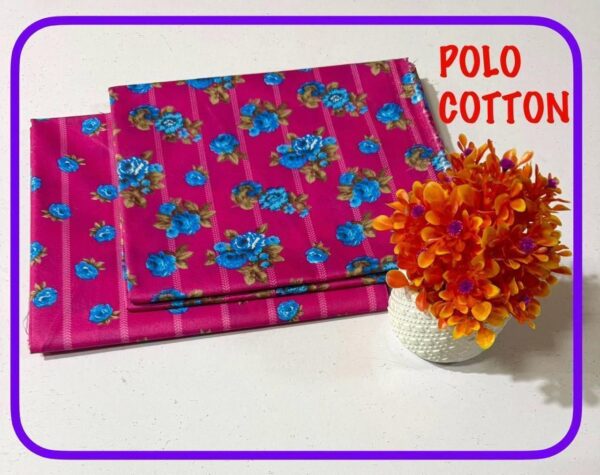 Ladies 2pc Unstitched Perfect for Mid-Summers Micro Polo Cotton 2025 | 16