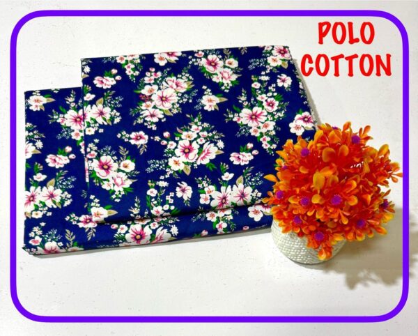 Ladies 2pc Unstitched Perfect for Mid-Summers Micro Polo Cotton 2025 | 17