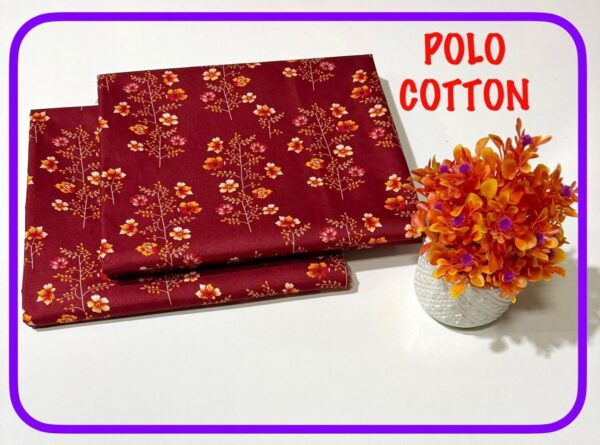 Ladies 2pc Unstitched Perfect for Mid-Summers Micro Polo Cotton 2025 | 18