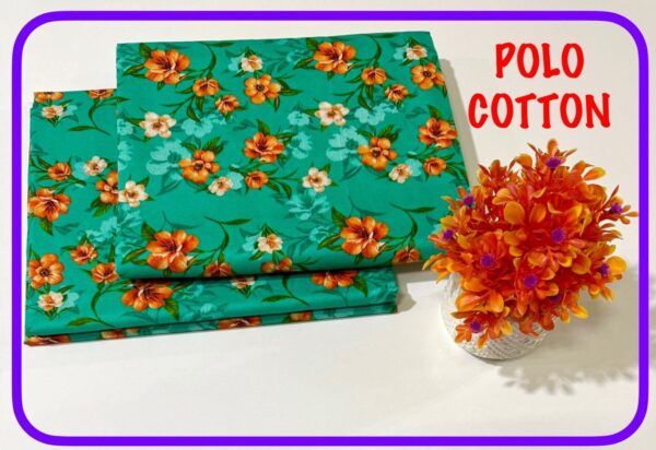 Ladies 2pc Unstitched Perfect for Mid-Summers Micro Polo Cotton 2025 | 25
