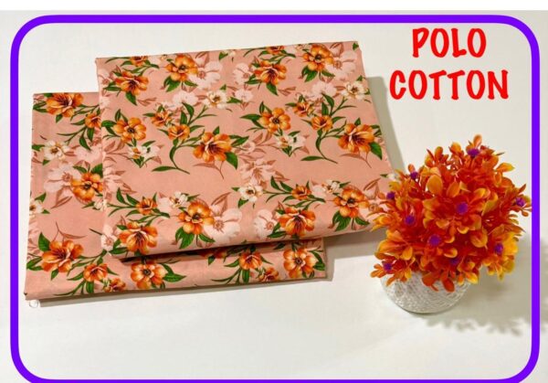 Ladies 2pc Unstitched Perfect for Mid-Summers Micro Polo Cotton 2025 | 26