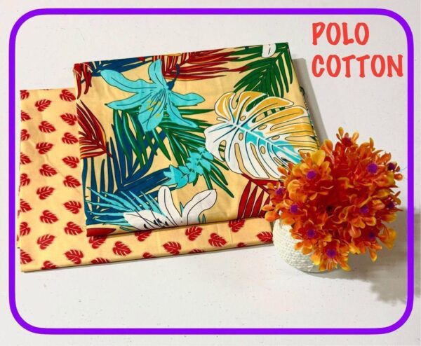 Ladies 2pc Unstitched Perfect for Mid-Summers Micro Polo Cotton 2025 | 36