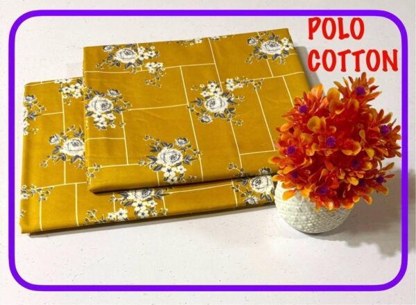 Ladies 2pc Unstitched Perfect for Mid-Summers Micro Polo Cotton 2025 | 39