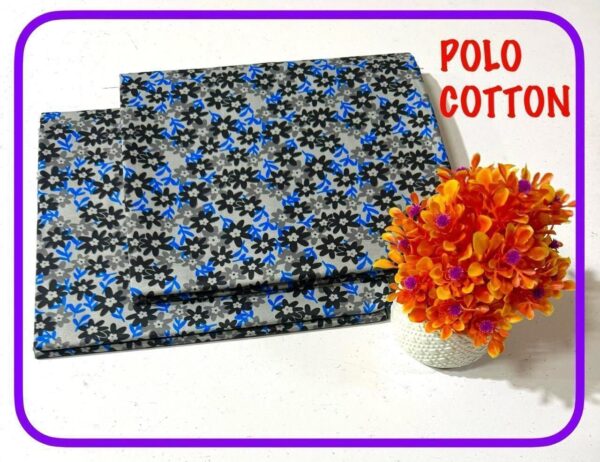 Ladies 2pc Unstitched Perfect for Mid-Summers Micro Polo Cotton 2025 | 41