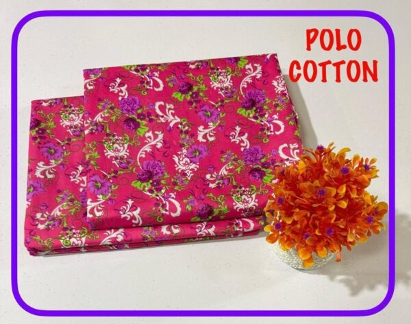 Ladies 2pc Unstitched Perfect for Mid-Summers Micro Polo Cotton 2025 | 44