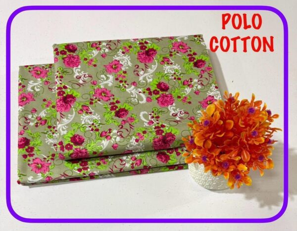 Ladies 2pc Unstitched Perfect for Mid-Summers Micro Polo Cotton 2025 | 56