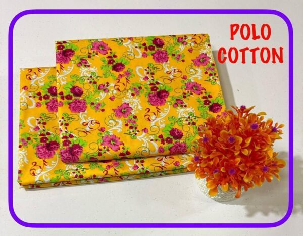 Ladies 2pc Unstitched Perfect for Mid-Summers Micro Polo Cotton 2025 | 57