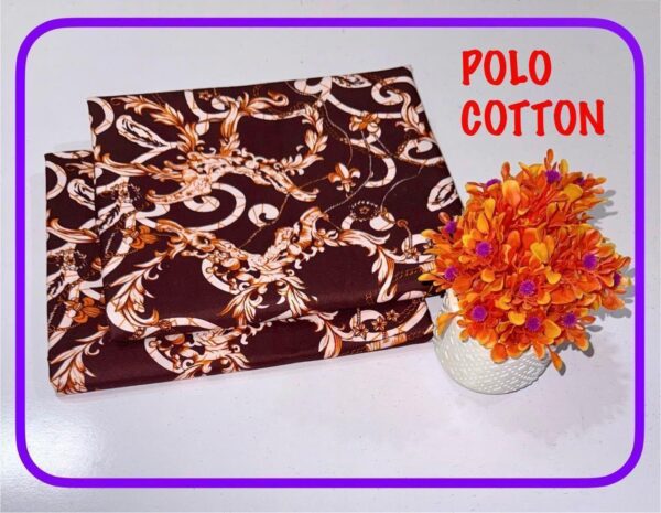 Ladies 2pc Unstitched Perfect for Mid-Summers Micro Polo Cotton 2025 | 61