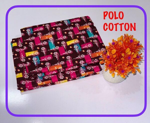 Ladies 2pc Unstitched Perfect for Mid-Summers Micro Polo Cotton 2025 | 64