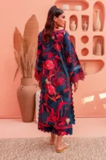 Jade Two Piece Lawn Suit - Patch Front with Printed Detailing