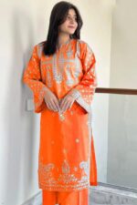 Urge Pure Lawn 2PC Suit - Heavy Embroidery with Embroidered Trouser