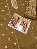 Batik Two Piece Lawn Suit - Full Front Embroidery with Dyed Back & Embroidered Trouser