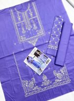 Bareeze Two Piece Lawn Suit - Full Embroidery with Patch Trouser
