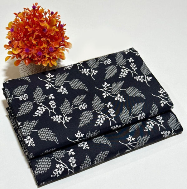 Design 26 – Coral 2PC unstitched Cambric Cotton suit with digital floral prints