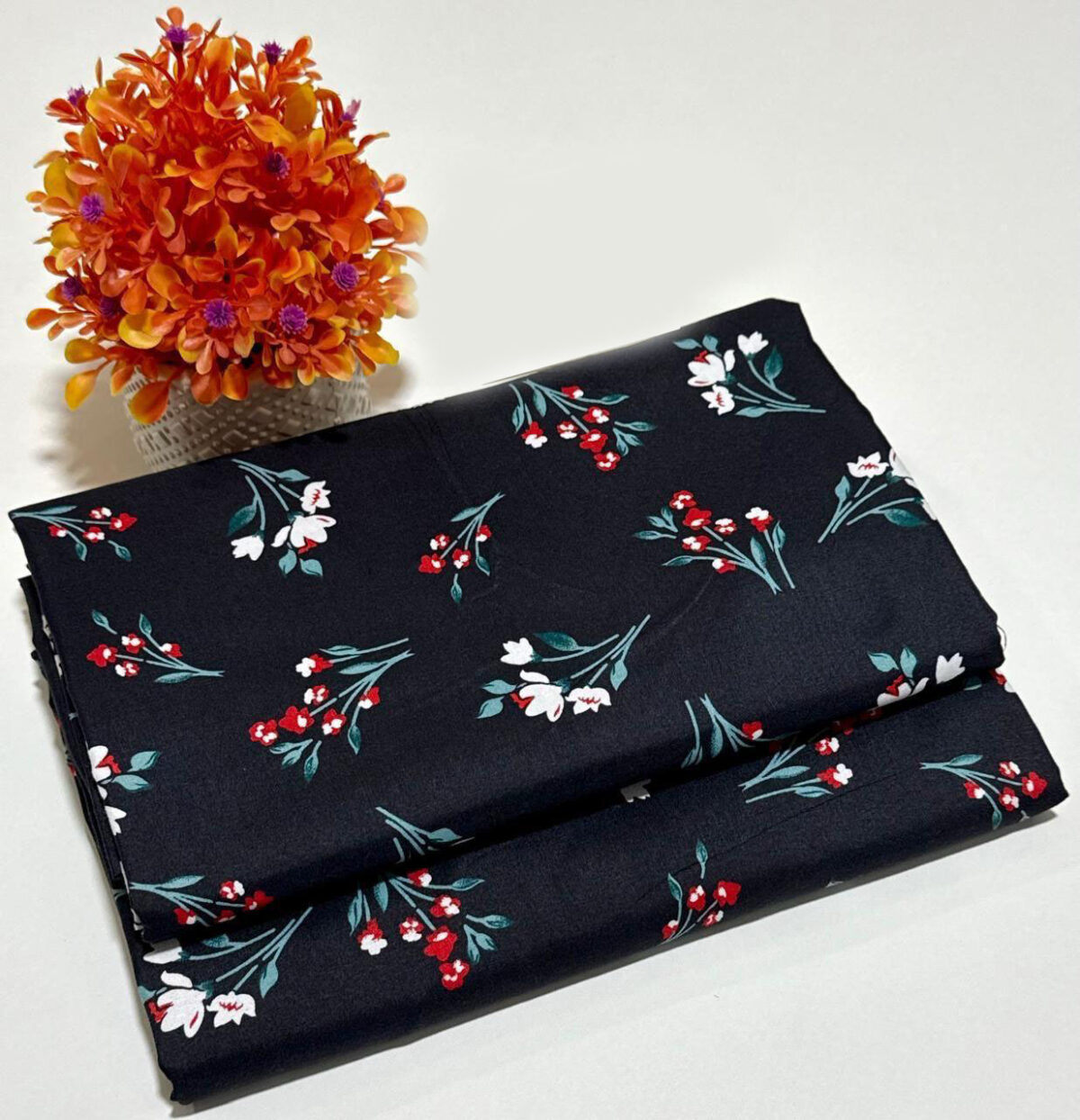 Design 04 – Women’s Summer Cambric Cotton 2pc Suit with Digital Floral Print