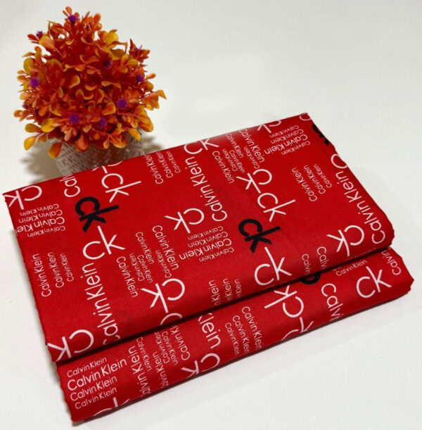 Design 47 – Olive green unstitched floral cambric summer suit for Pakistani women