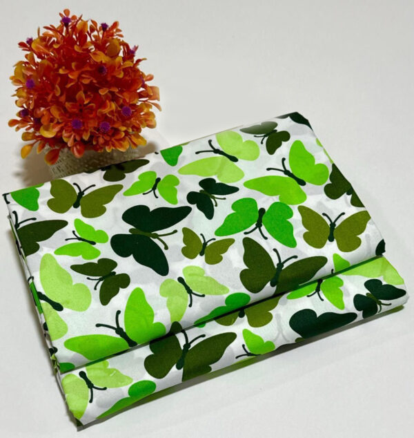 Design 07 – Pink Floral Cambric Cotton Unstitched Suit for Women