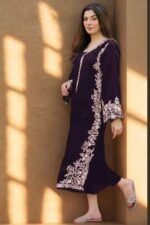 Urge Pure Lawn 2PC Suit - Heavy Embroidery with Embroidered Trouser