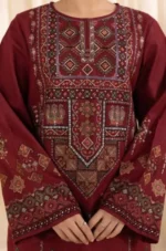 Sapphire Premium Dhanak With Digital Wool Shawl 2025 – Luxury Heavy Embroidered Winter Suit