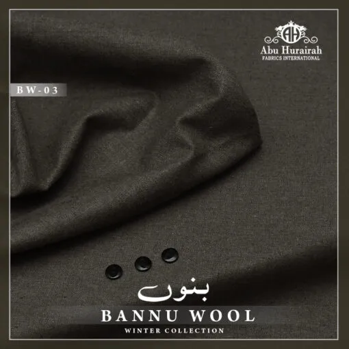 Winter Bannu Wool Moisture-Wicking Excellence Unstitched Men’s Suit