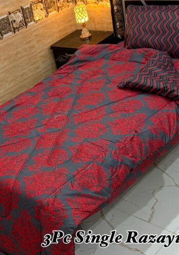 3PC Single Vicky Razayi Set 2025 with Mix Cotton 500 GSM filling