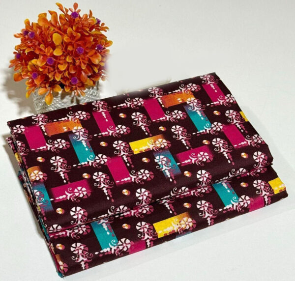 Women's Unstitched Allover Summer Cotton 2pc Suit 2025 | Design 156