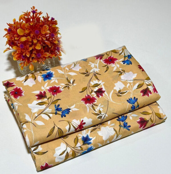 Women's Unstitched Allover Summer Cotton 2pc Suit 2025 | Design 161