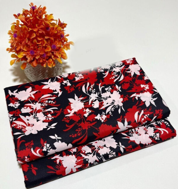 Women's Unstitched Allover Summer Cotton 2pc Suit 2025 | Design 164