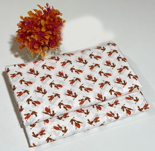 Women's Unstitched Allover Summer Cotton 2pc Suit 2025 | Design 186