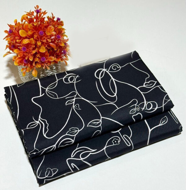 Women's Unstitched Allover Summer Cotton 2pc Suit 2025 | Design 193