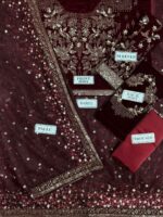 Jazmin Saree Collection available at sarastore.pk featuring velvet, net, and satin silk fabrics for weddings and festive events