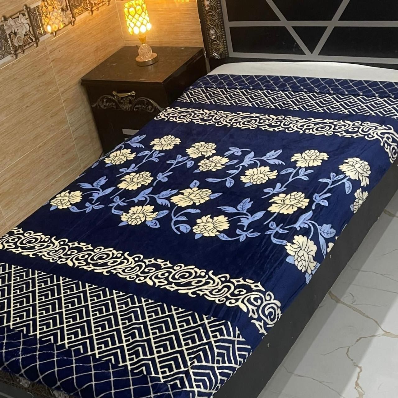 Soft Fleece Printed AC Blanket – Single Bed | Winter 2040
