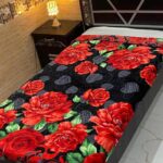 Single Bed Soft Fleece Printed AC Blanket – Winter 2025 Home Collection SS-SAC-01