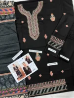 Garnit Premium Dhanak 3 Piece Embroidered Suit with Digital Wool Shawl – Winter 2025 Collection by sarastore.pk