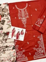 Mohagni Dhank 3 Piece Embroidered Suit – Winter 2025 Collection | sarastore.pk