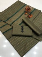 Multani Khaddi Susi Winter 3PCS Unstitched Suit Khaddi Susi Fabric Pakistan