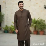 Zrafat Cedar Wash n Wear Men’s Unstitched Suit 2026 Earth Tone Premium Fabric Pakistan