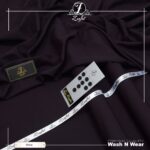 Zrafat Wine Color Wash n Wear Men’s Unstitched Suit 2026 Premium Quality Fabric Pakistan